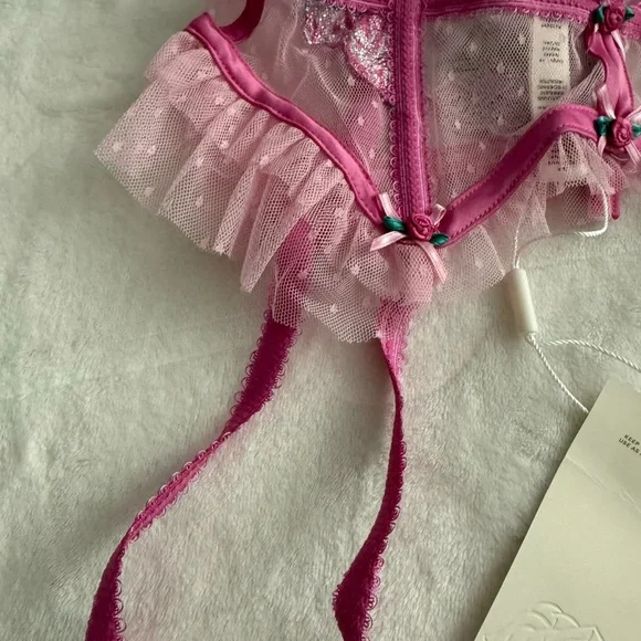 for love and lemons garter belt For Love & Lemons Brigitte Bow Garter main image 0